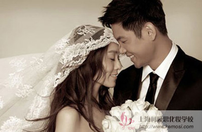 婚禮化妝師打造明星純美的婚禮妝