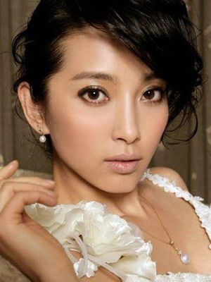 李冰冰盤發