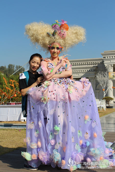2013首爾世界人體彩繪大賽柯模思代表中國參賽作品