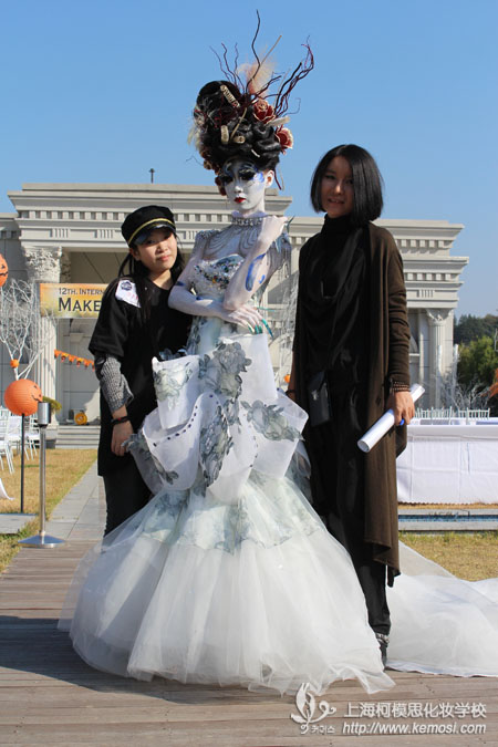 2013首爾世界人體彩繪大賽柯模思代表中國參賽作品