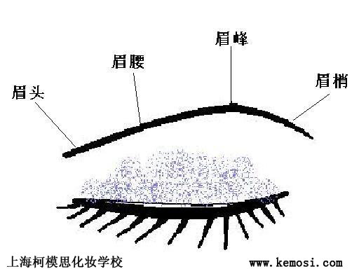 眉毛怎么畫？化妝學校為你詳細解說，上海柯模思化妝學校